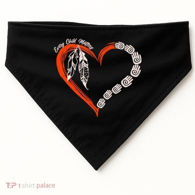 Every Child Matters Native American Pattern USA-Made Doggie Bandana