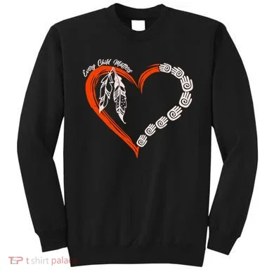 Every Child Matters Native American Pattern Sweatshirt