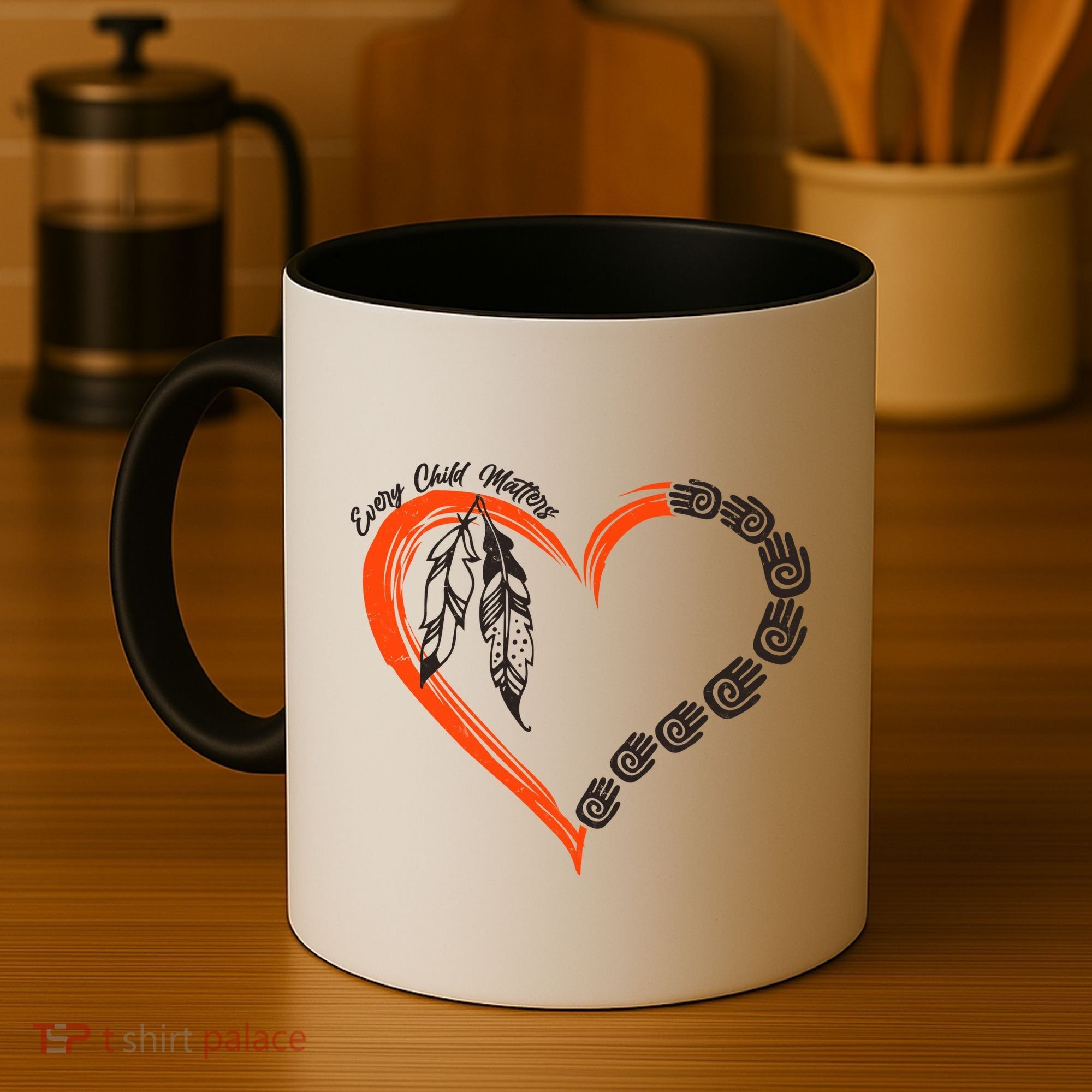 Every Child Matters Native American Pattern Coffee Mug