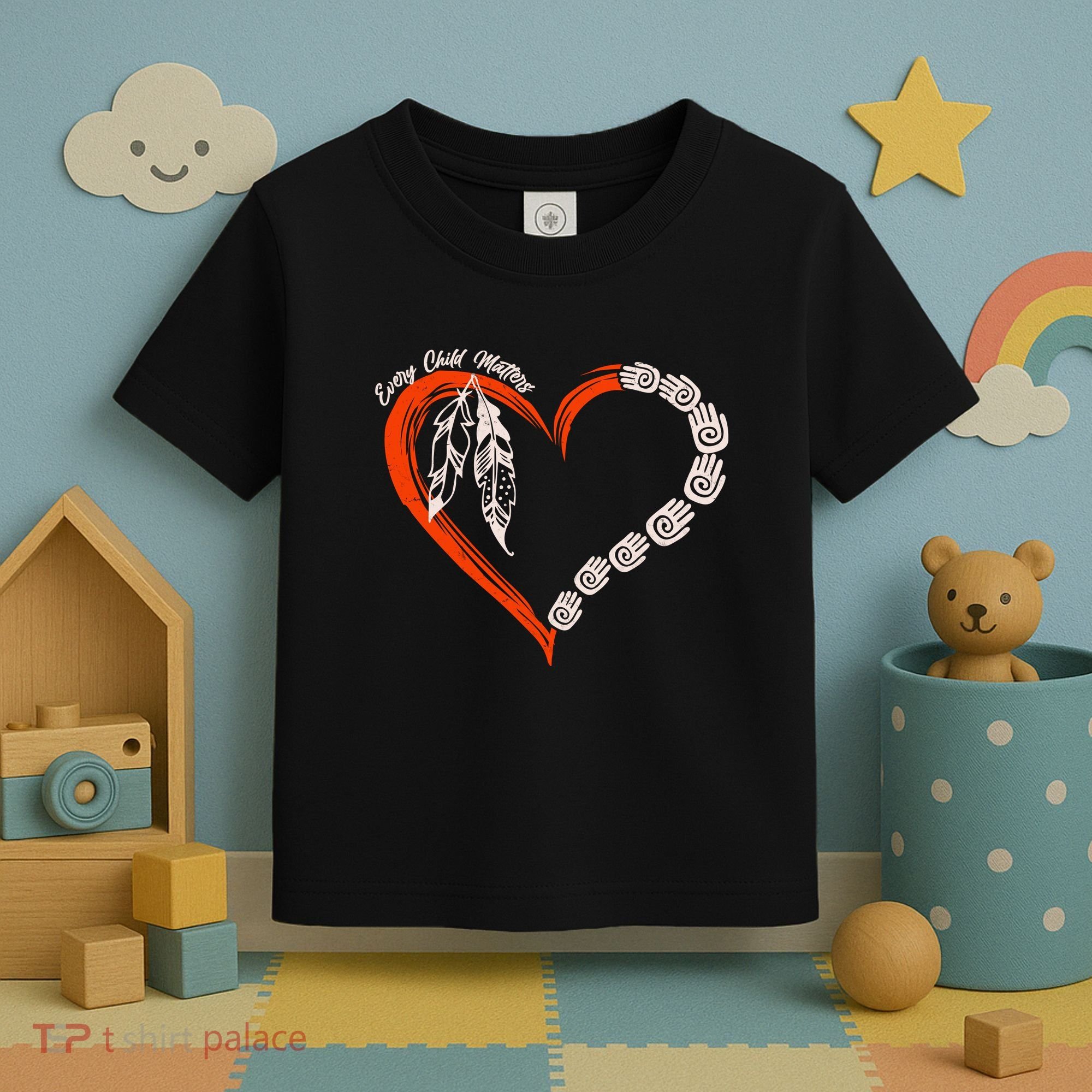 Every Child Matters Native American Pattern Toddler T-Shirt