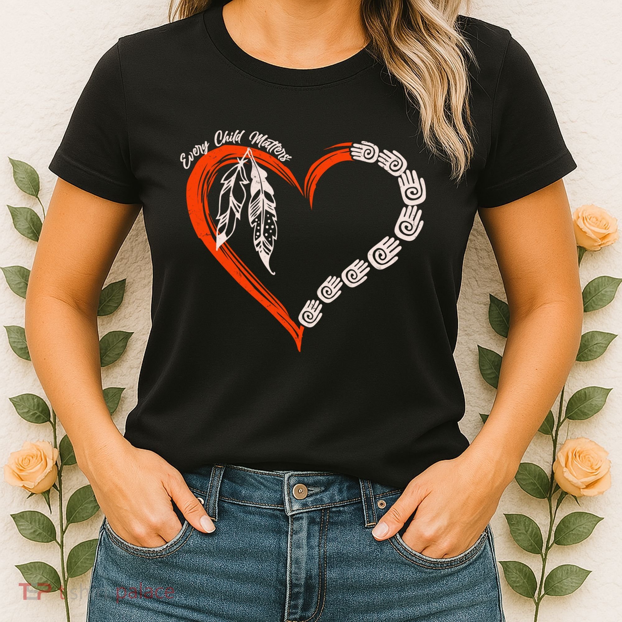 Every Child Matters Native American Pattern Women's T-Shirt