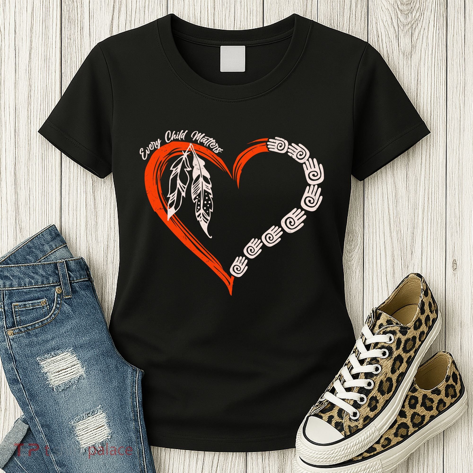 Every Child Matters Native American Pattern Women's T-Shirt