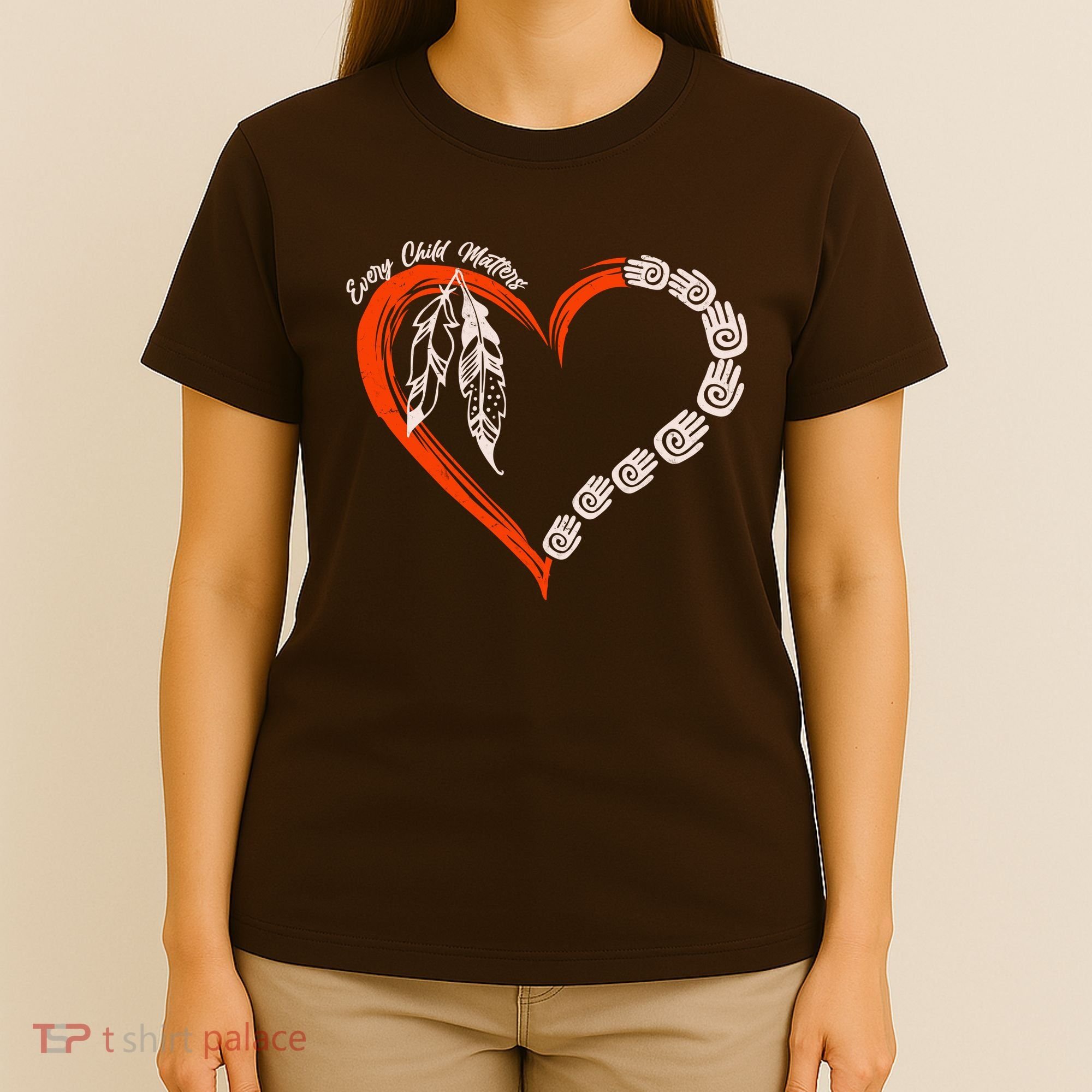 Every Child Matters Native American Pattern T-Shirt