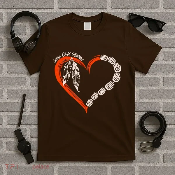 Every Child Matters Native American Pattern T-Shirt