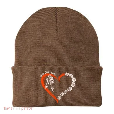 Every Child Matters Native American Pattern Beanie