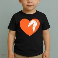Every Child Matters Orange Canada Children Matter Toddler T-Shirt thumb 2