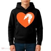 Every Child Matters Orange Canada Children Matter Kids Hoodie thumb 4
