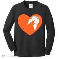 Every Child Matters Orange Canada Children Matter Kids Long Sleeve Shirt thumb 0