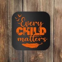 Every Child Matters Orange Canada Children Matter Coaster thumb 0