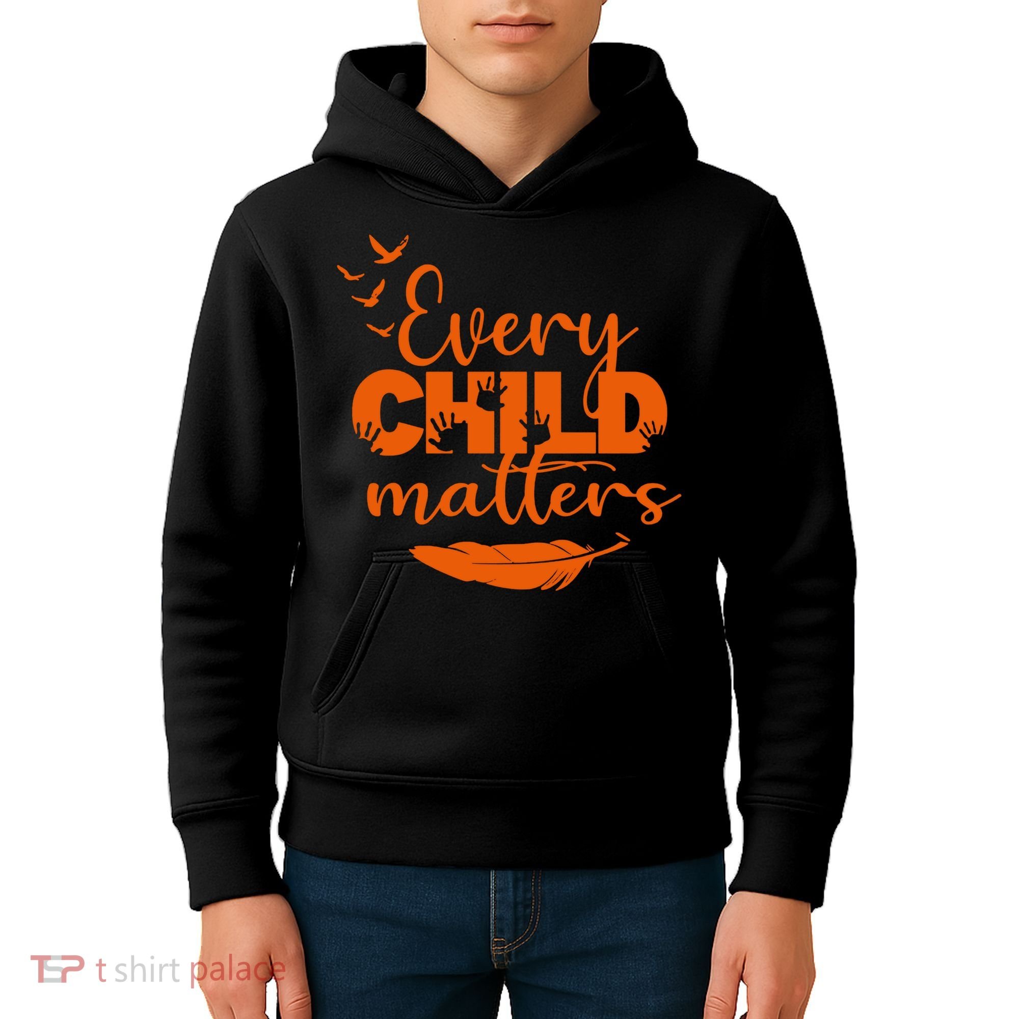 Every Child Matters Orange Canada Children Matter Kids Hoodie