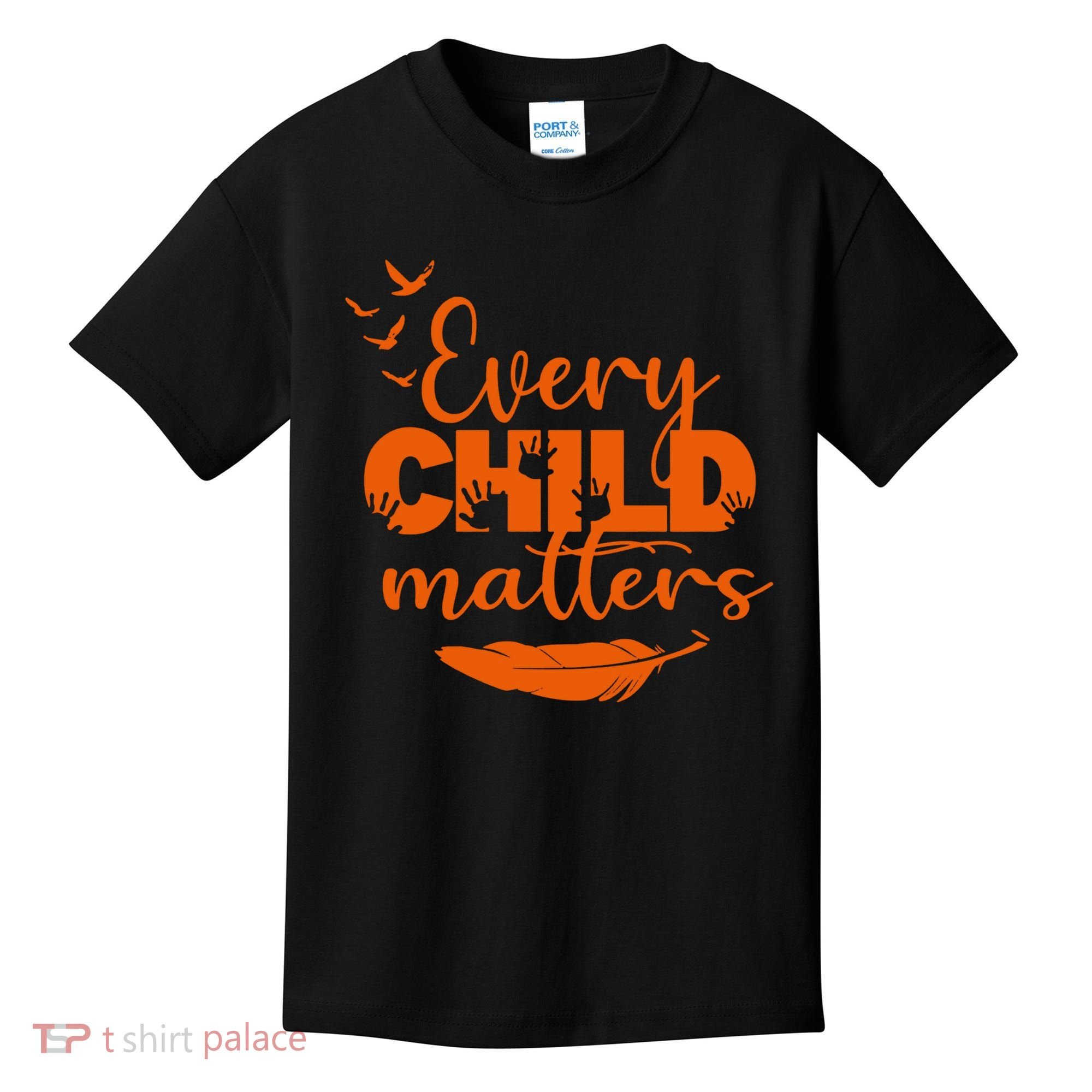 Every Child Matters Orange Canada Children Matter Kids T-Shirt