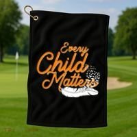 Every Child Matters Wear Orange Golf Towel thumb 1