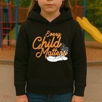 Every Child Matters Wear Orange Kids Hoodie thumb 3
