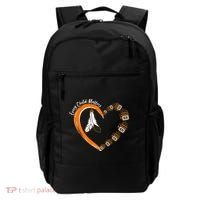 Every Child Matters Wear Orange Feather Heart Backpack thumb 0