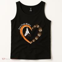 Every Child Matters Wear Orange Feather Heart Tank Top thumb 2