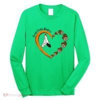 Every Child Matters Wear Orange Feather Heart Long Sleeve Shirt thumb 0