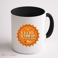 Every Child Matters Orange Butterfly Sun Flower Coffee Mug thumb 1