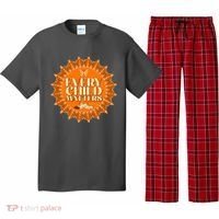 Every Child Matters Orange Butterfly Sun Flower Pajama Set thumb 0