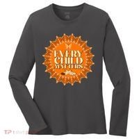 Every Child Matters Orange Butterfly Sun Flower Women's Long Sleeve Shirt thumb 0