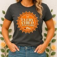 Every Child Matters Orange Butterfly Sun Flower Women's T-Shirt thumb 2