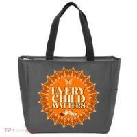 Every Child Matters Orange Butterfly Sun Flower Tote Bag thumb 0