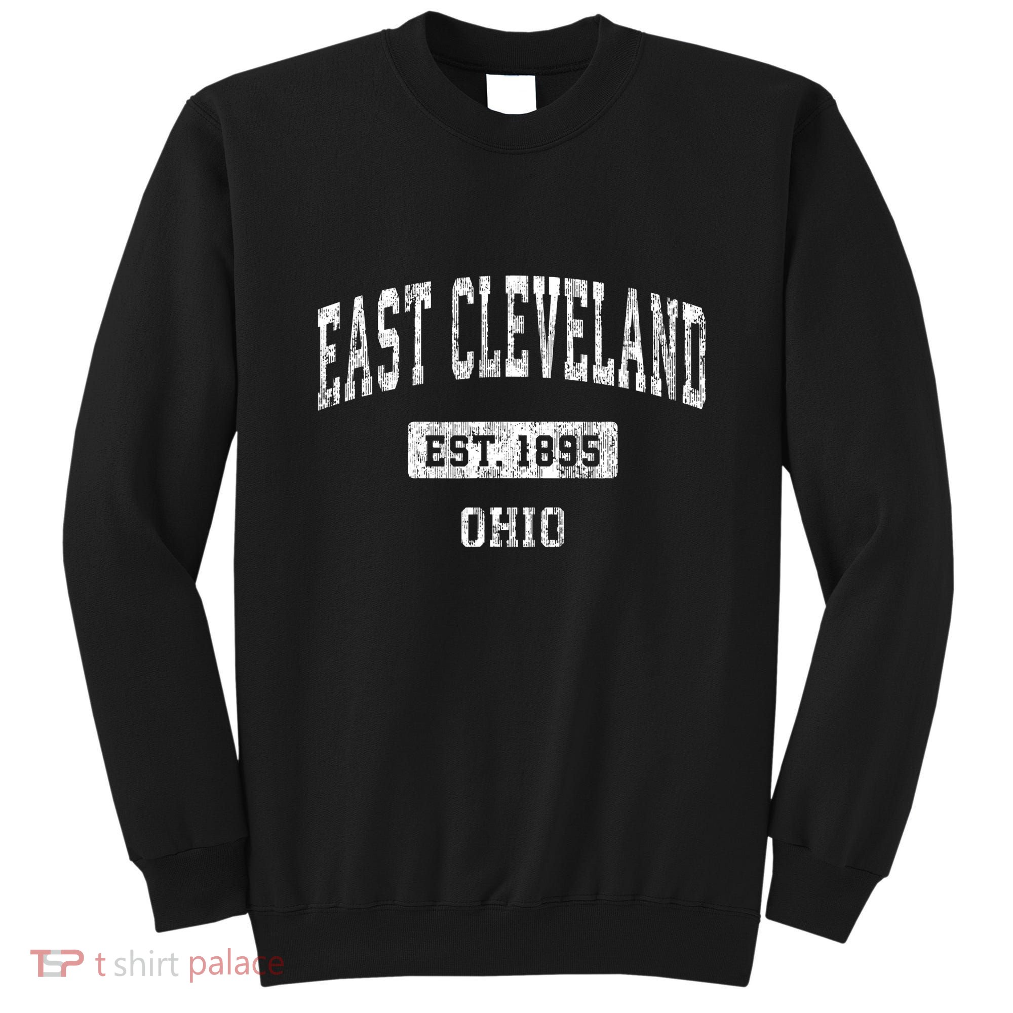 East Cleveland Ohio Oh Vintage Sports Established Sweatshirt