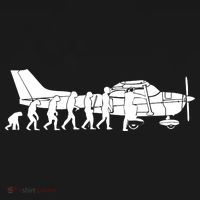 Evolution Cessna Pilot Flugzeug Fun Art Air Fly Airplane Aircraft Flug Backpack thumb 2