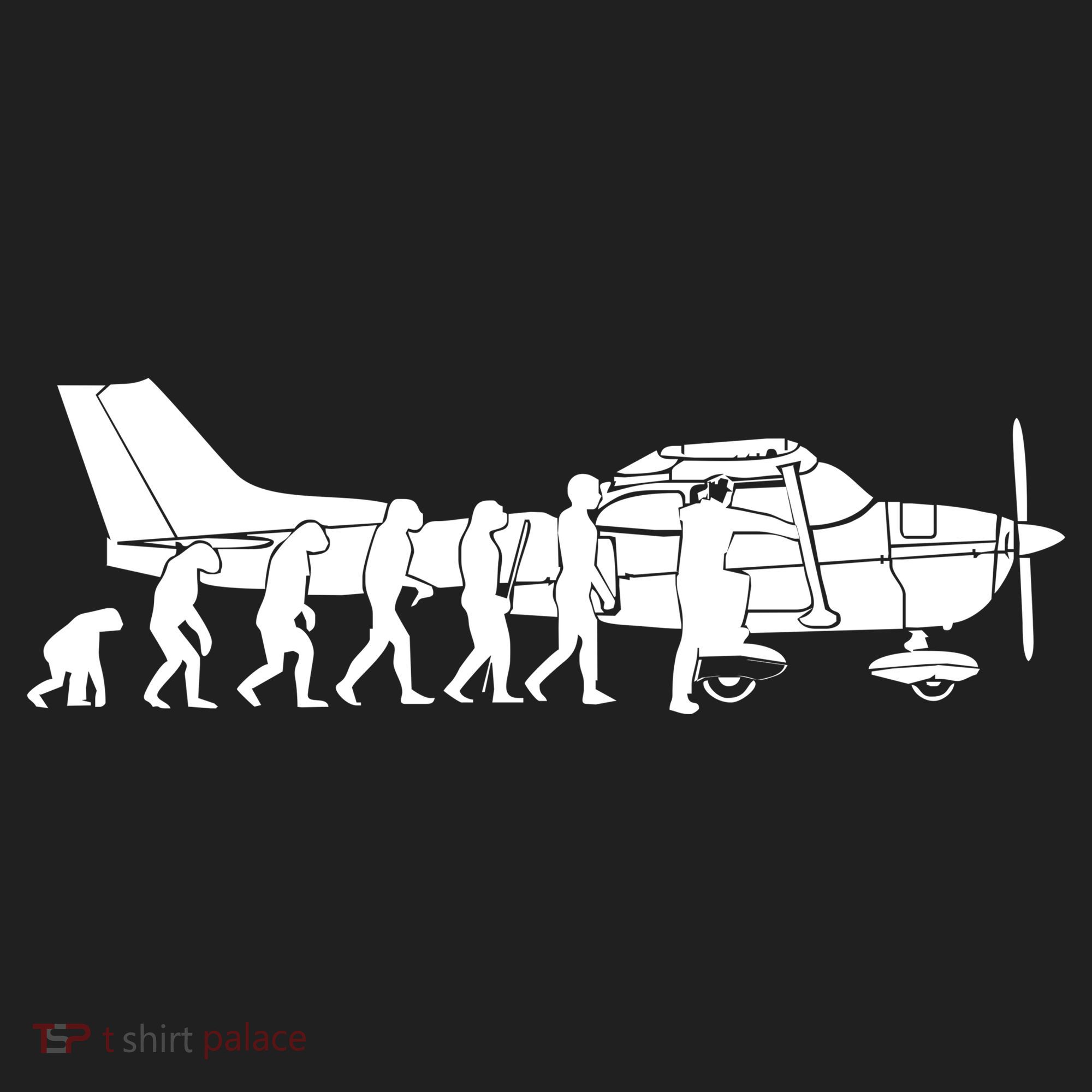 Evolution Cessna Pilot Flugzeug Fun Art Air Fly Airplane Aircraft Flug Tumbler