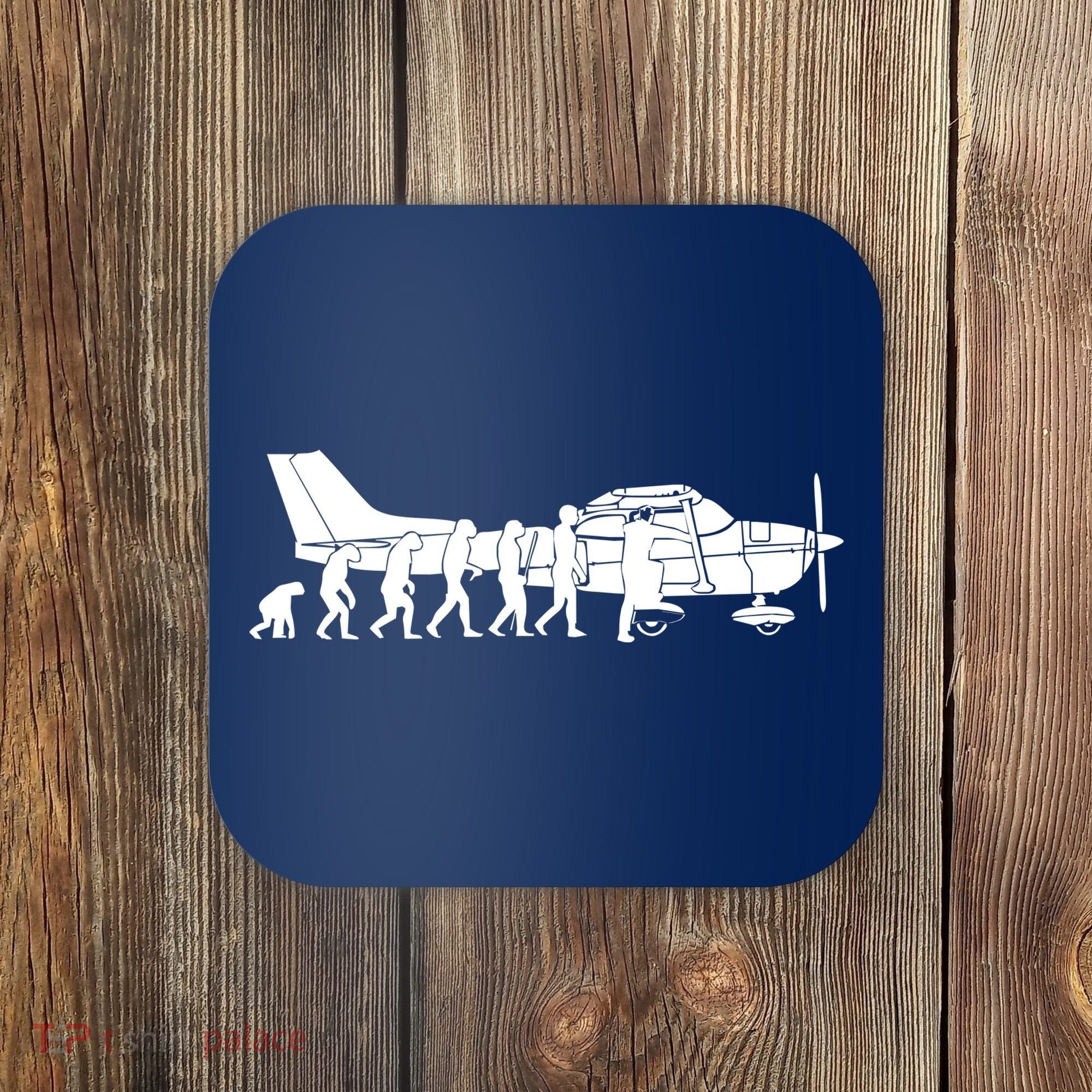 Evolution Cessna Pilot Flugzeug Fun Art Air Fly Airplane Aircraft Flug Coaster