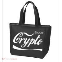 Enjoy Crypto Retro Cryptocurrency Bitcoin Tote Bag thumb 3