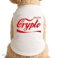 Enjoy Crypto Retro Cryptocurrency Bitcoin Doggie Tank thumb 0