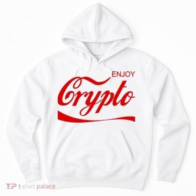 Enjoy Crypto Retro Cryptocurrency Bitcoin Hoodie