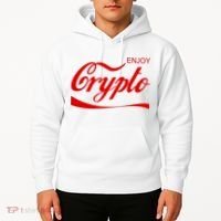 Enjoy Crypto Retro Cryptocurrency Bitcoin Hoodie thumb 2