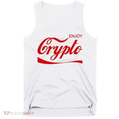 Enjoy Crypto Retro Cryptocurrency Bitcoin Tank Top