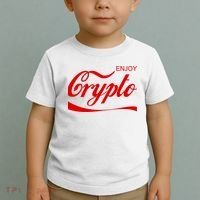 Enjoy Crypto Retro Cryptocurrency Bitcoin Toddler T-Shirt thumb 2