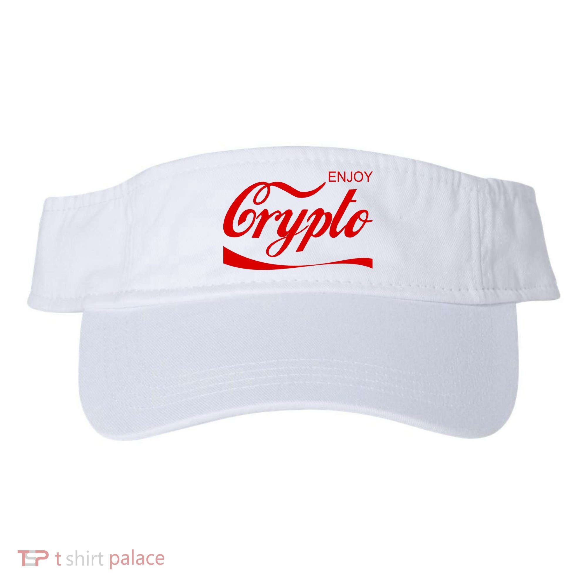 Enjoy Crypto Retro Cryptocurrency Bitcoin Visor