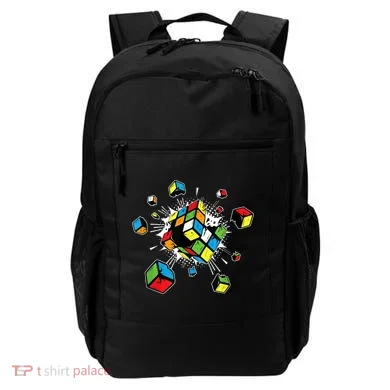 Exploding Cube Speed Cubing Puzzle Master Backpack