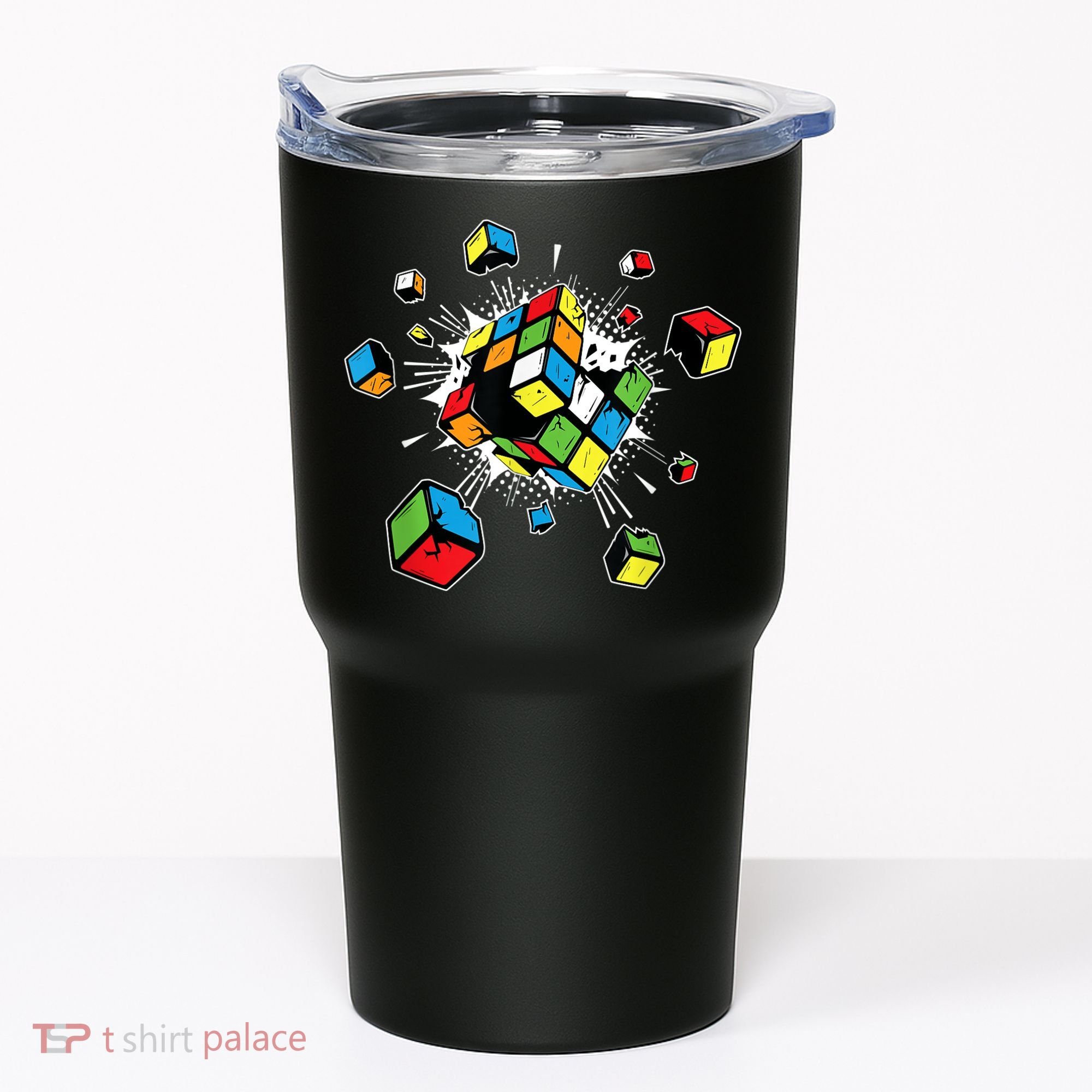 Exploding Cube Speed Cubing Puzzle Master Tumbler