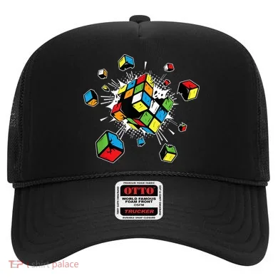 Exploding Cube Speed Cubing Puzzle Master Hat