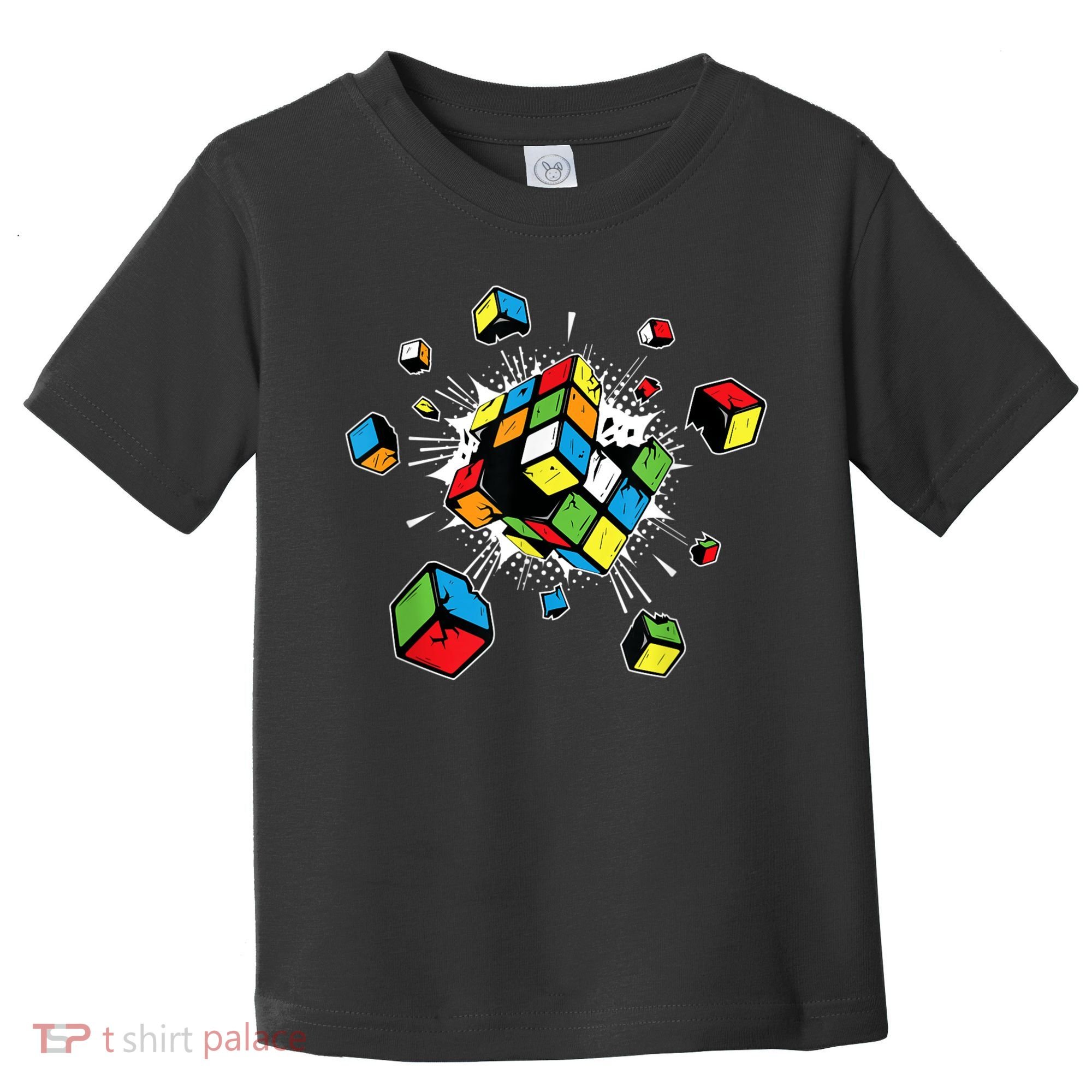 Exploding Cube Speed Cubing Puzzle Master Toddler T-Shirt