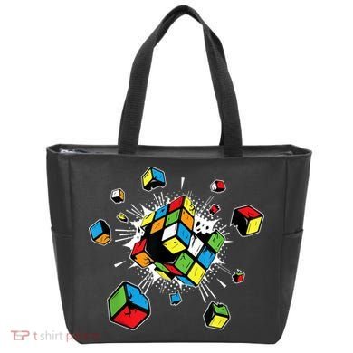 Exploding Cube Speed Cubing Puzzle Master Tote Bag