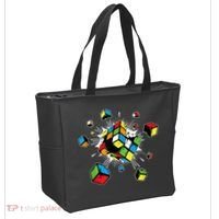 Exploding Cube Speed Cubing Puzzle Master Tote Bag thumb 2