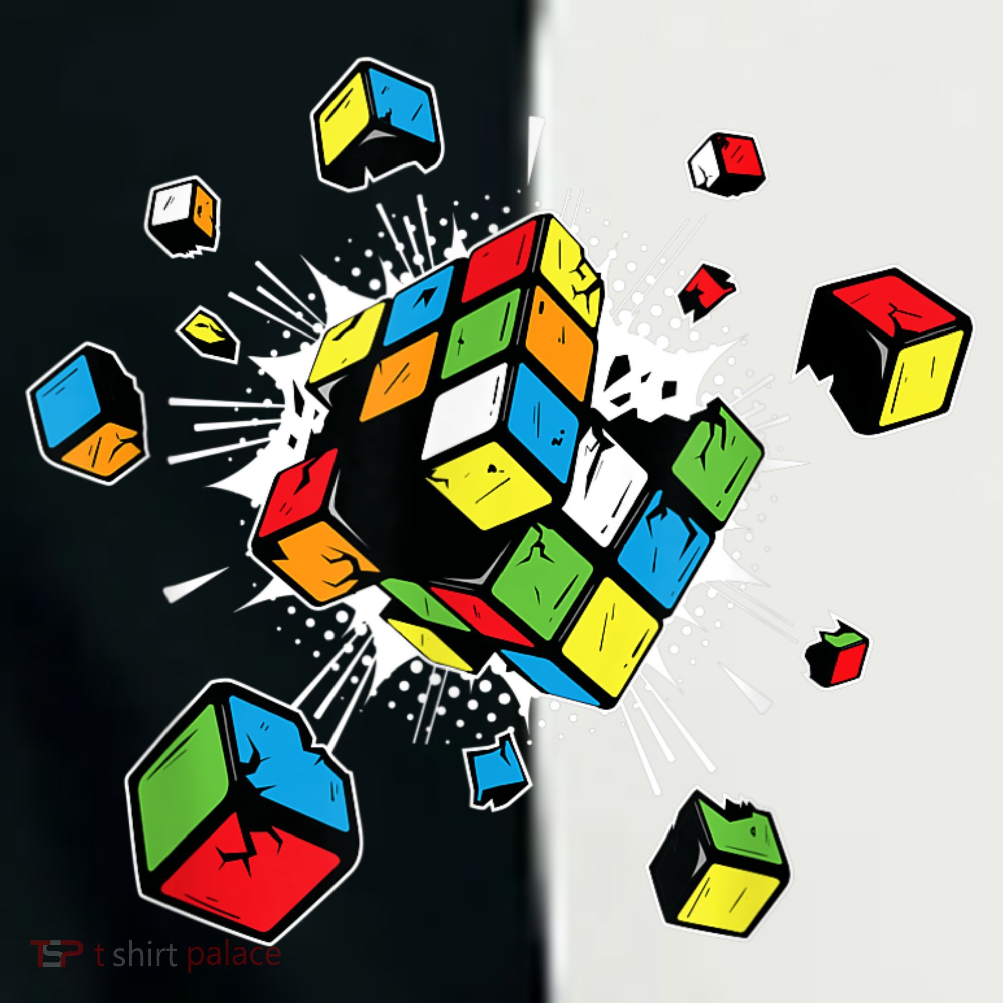 Exploding Cube Speed Cubing Puzzle Master Infant Baby Jersey Bodysuit