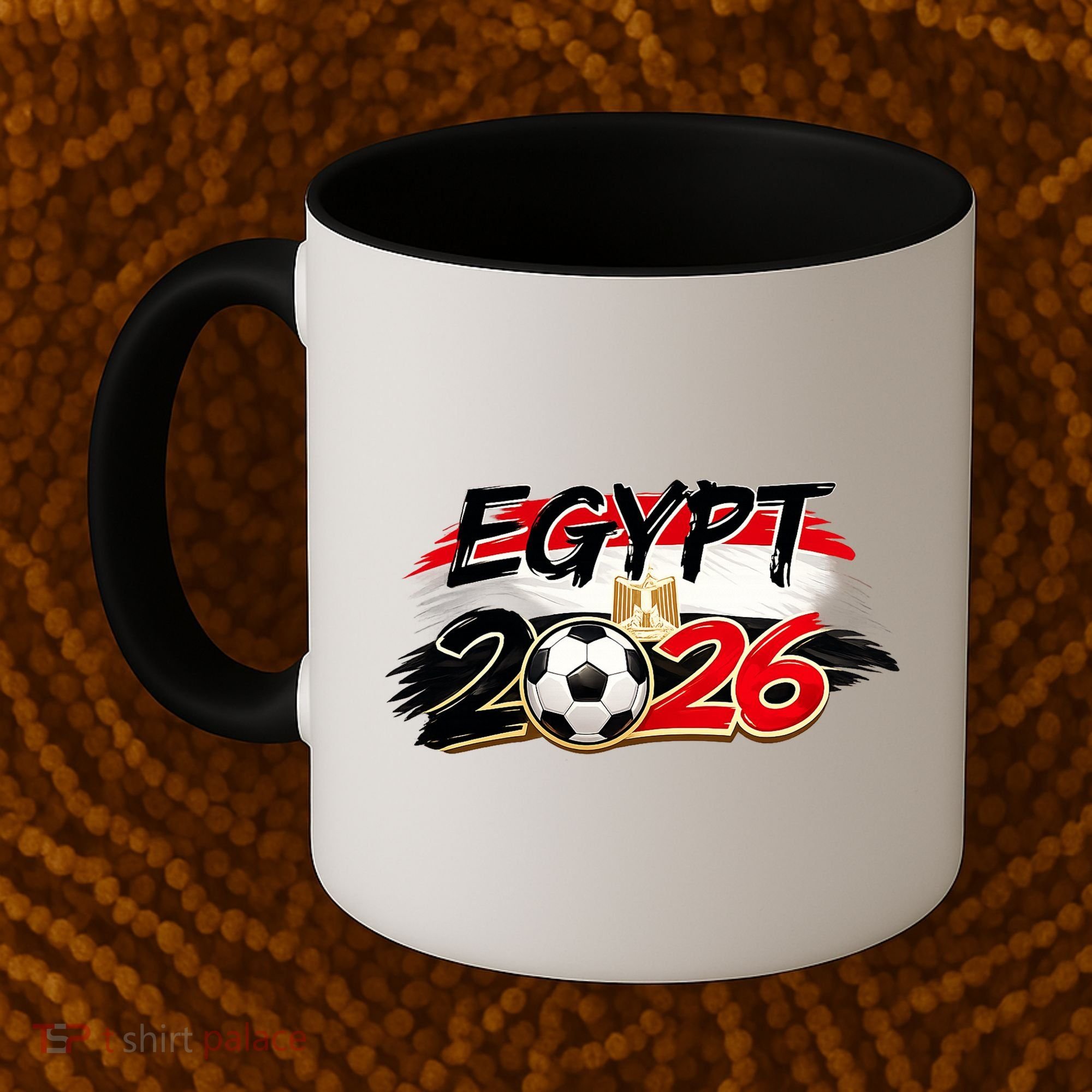 Egypt Country Soccer World 2026 Fan Coffee Mug