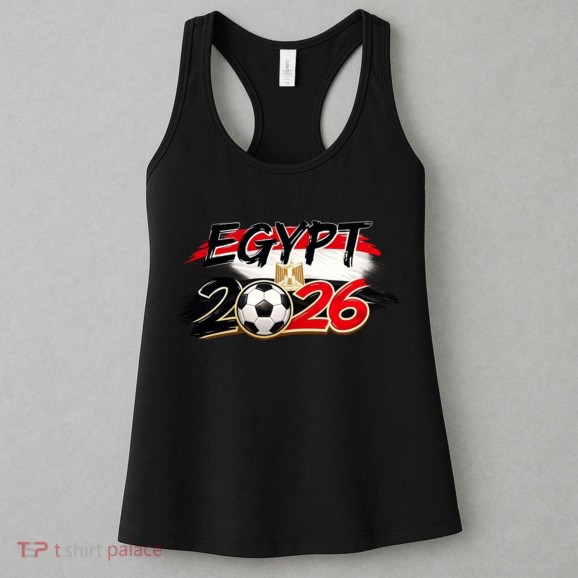 Egypt Country Soccer World 2026 Fan Women's Tank Top