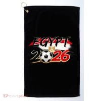 Egypt Country Soccer World 2026 Fan Golf Towel thumb 0