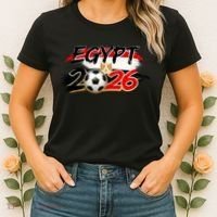 Egypt Country Soccer World 2026 Fan Women's T-Shirt thumb 2
