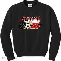 Egypt Country Soccer World 2026 Fan Kids Sweatshirt thumb 0
