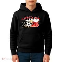 Egypt Country Soccer World 2026 Fan Kids Hoodie thumb 4