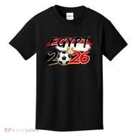 Egypt Country Soccer World 2026 Fan Kids T-Shirt thumb 0